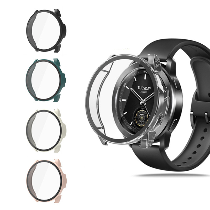 Xiaomi Smartwatch S3 Accessories - Custodia protettiva per schermo in vetro