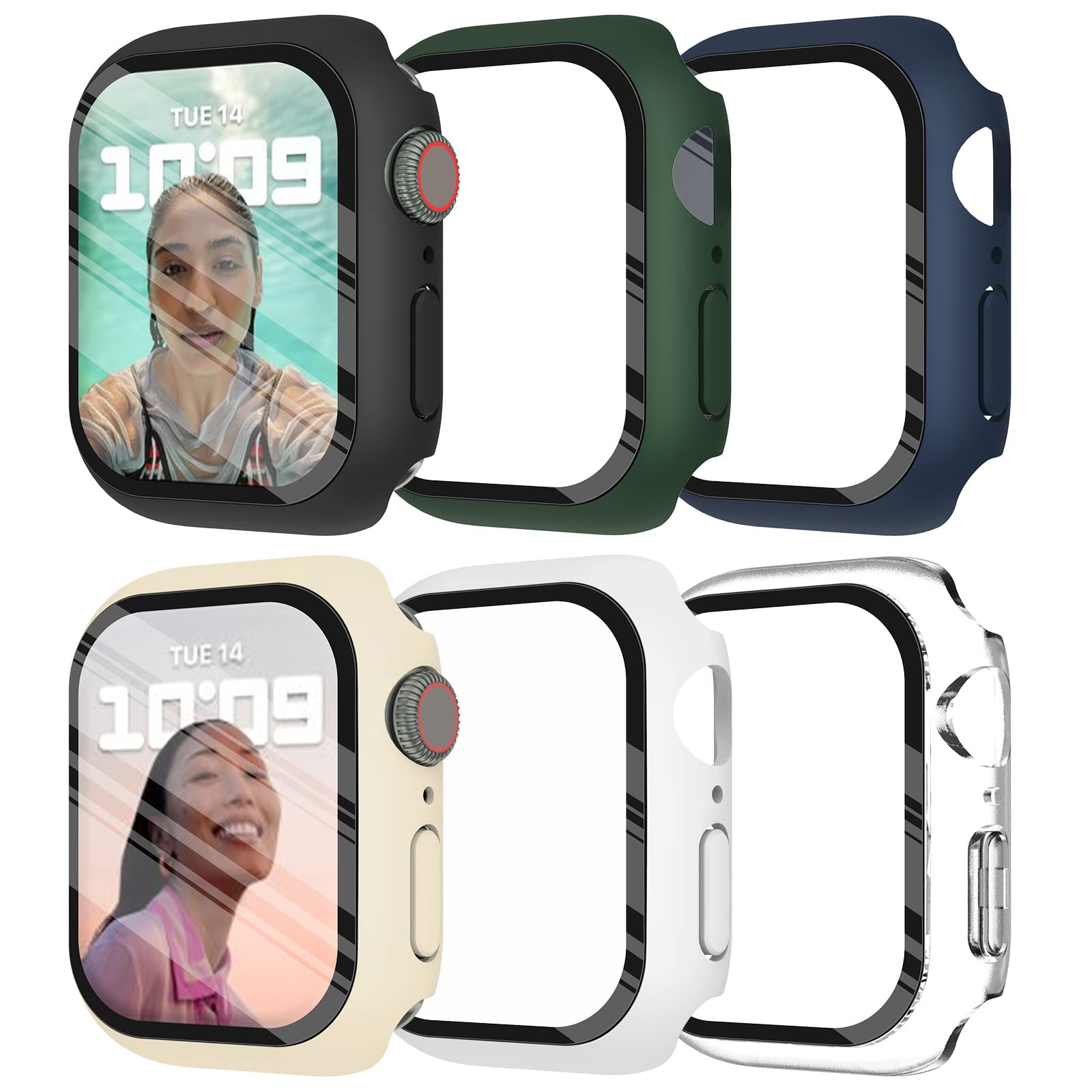 Garmin Smartwatch Accessories - Vetro temperato + copertura per Apple