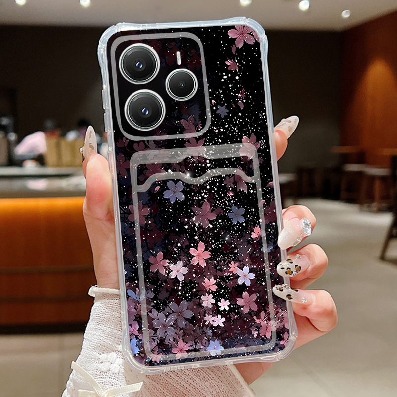 Xiaomi Redmi Note 14 - Custodia con tasca per carte per
