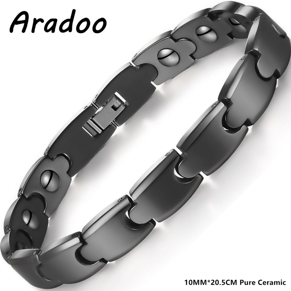 Ceramic Link Bracelet - Regali di gioielli con bracciale magnetico