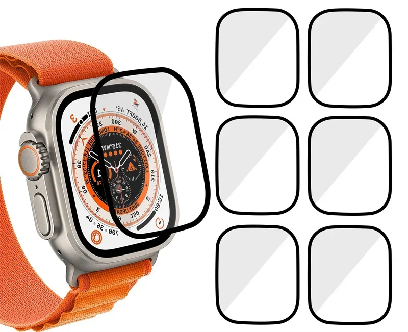 Watch Case Bumper - Pellicola Protettiva 3D in Vetro Temperato