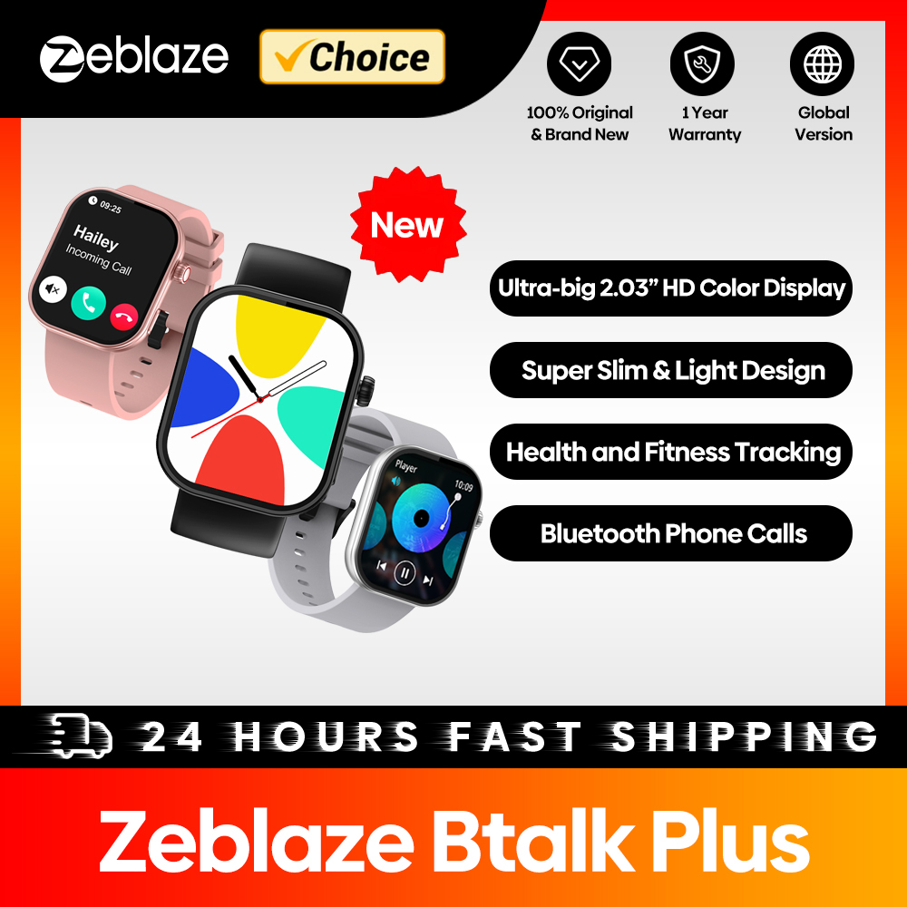 Smartwatch Face - Nuovo Zeblaze Btalk Plus Chiamate vocali