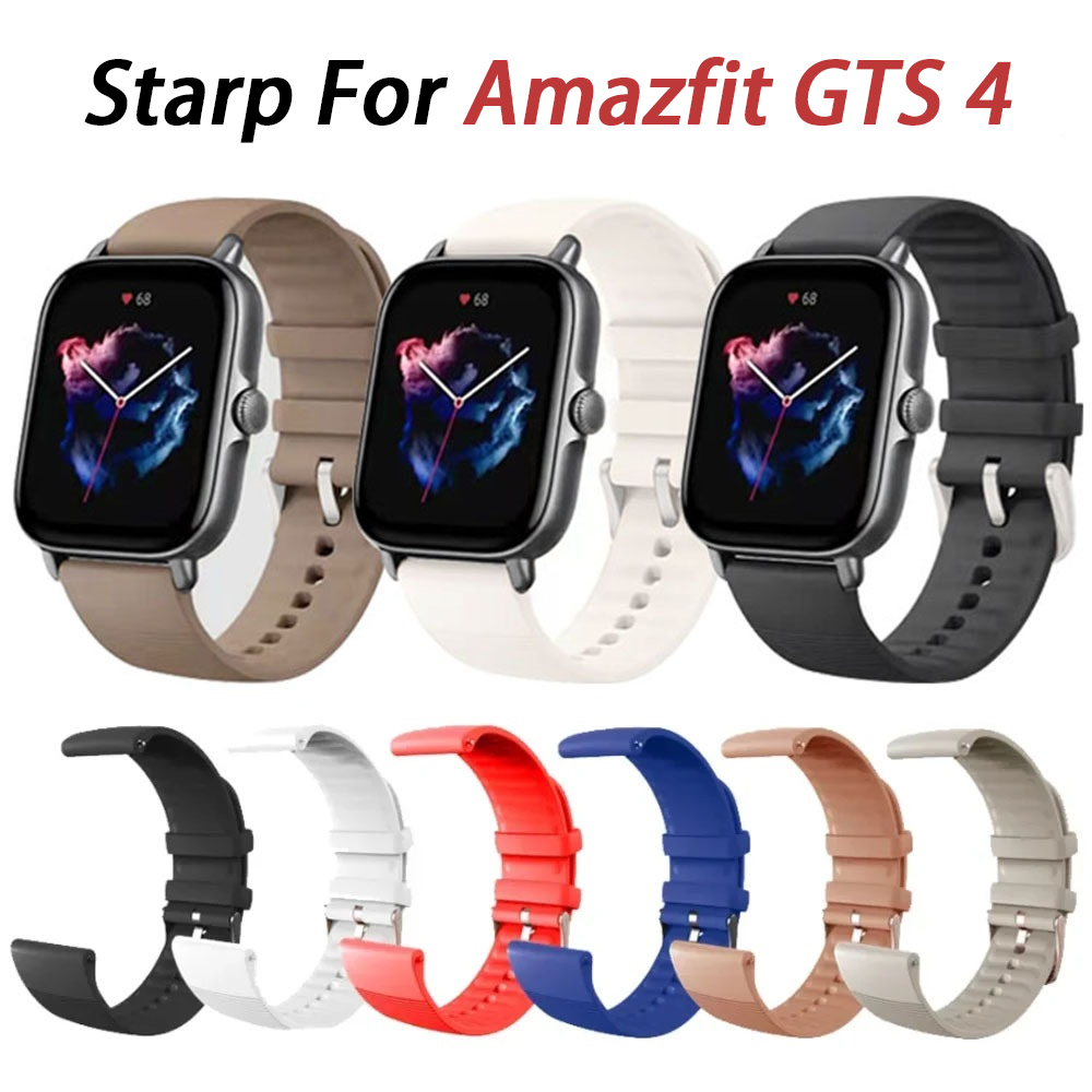 Amazfit Smartwatch Accessories - Cinturino in silicone morbido da 20