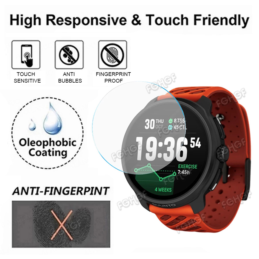 Smart Watch Accessories - Pellicola protettiva in vetro temperato per