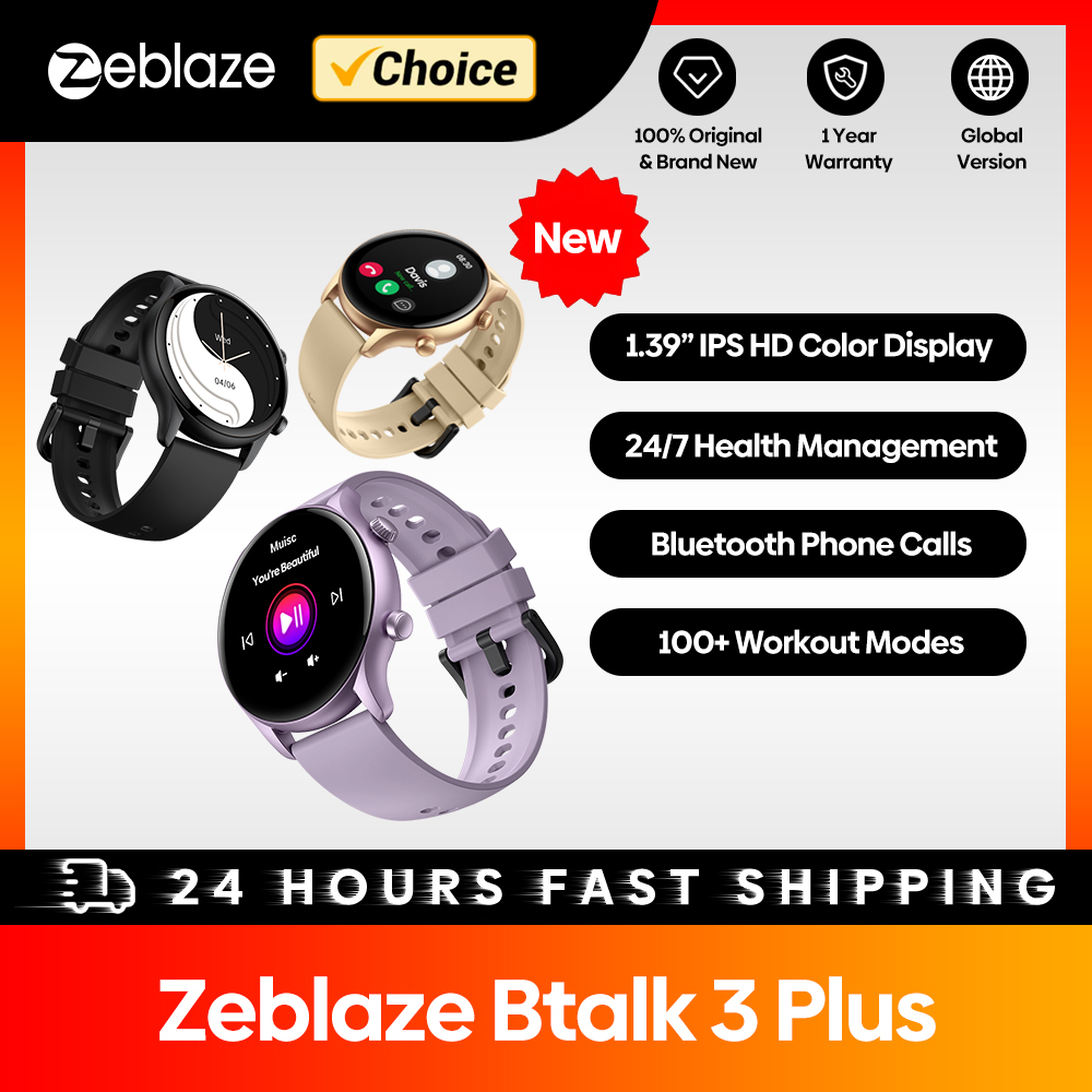 Smartwatch Face - Nuovo Zeblaze Btalk 3 Plus Chiamate