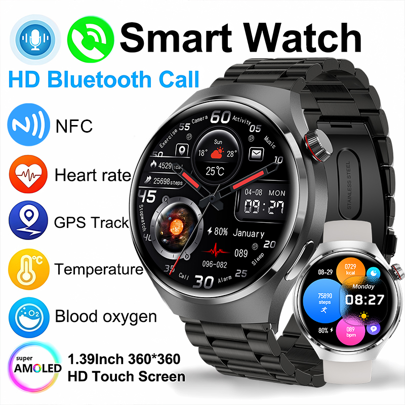 Smartwatch Face - Nuovo Smartwatch 2026 con Monitoraggio Frequenza