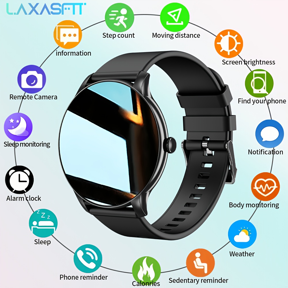 Smartwatch Face - LAXASFIT Outsport Smart Watch Chiamate Bluetooth