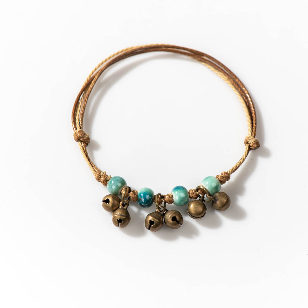 Perline in ceramica fatte a ma - Ceramic Link Bracelet recensione e prezzo