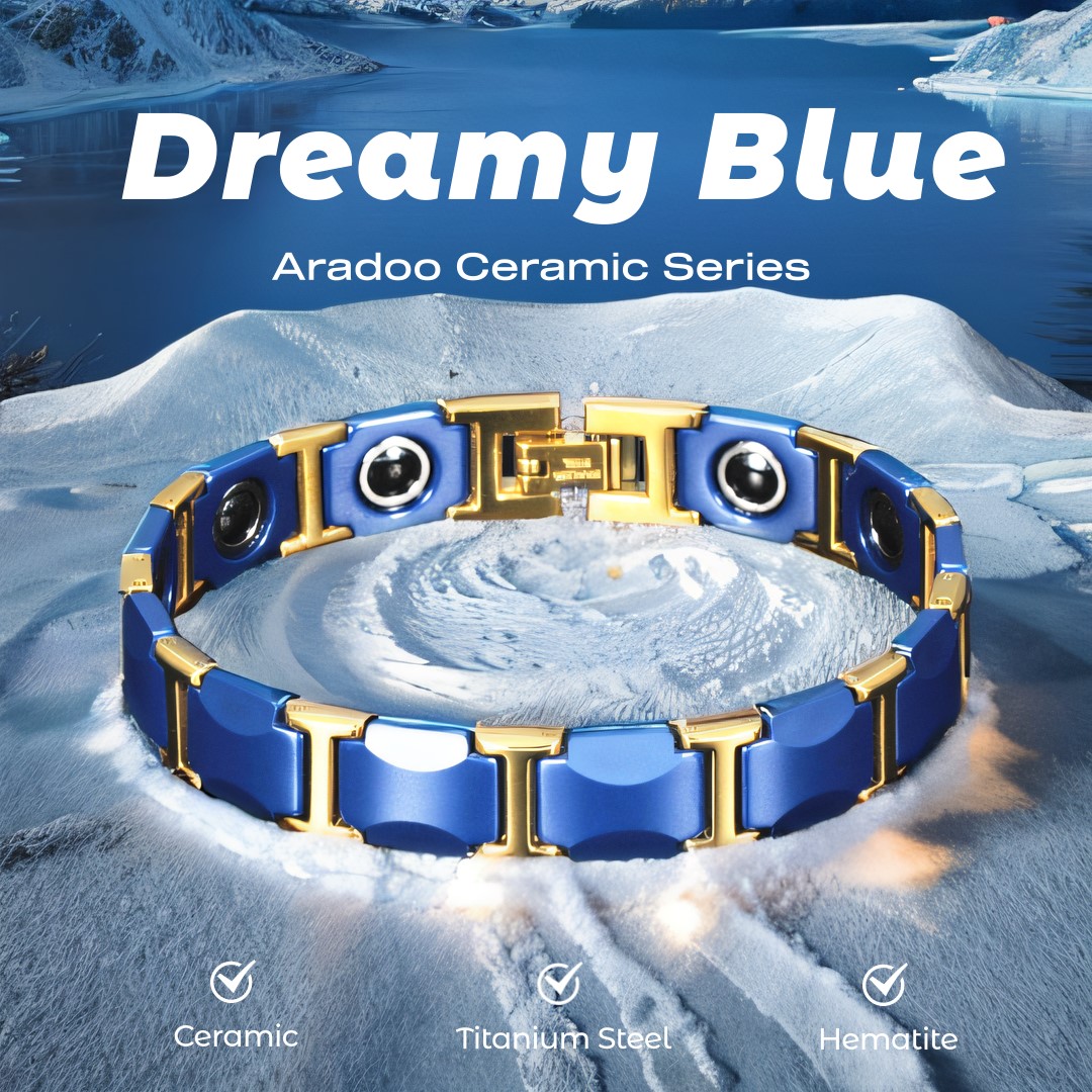 Bracciale in ceramica blu sogn - Ceramic Link Bracelet recensione e prezzo
