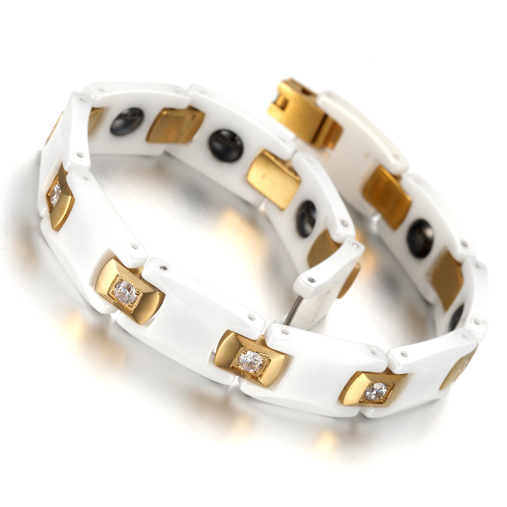 Bracciali Vinterly per le donn - Ceramic Link Bracelet recensione e prezzo