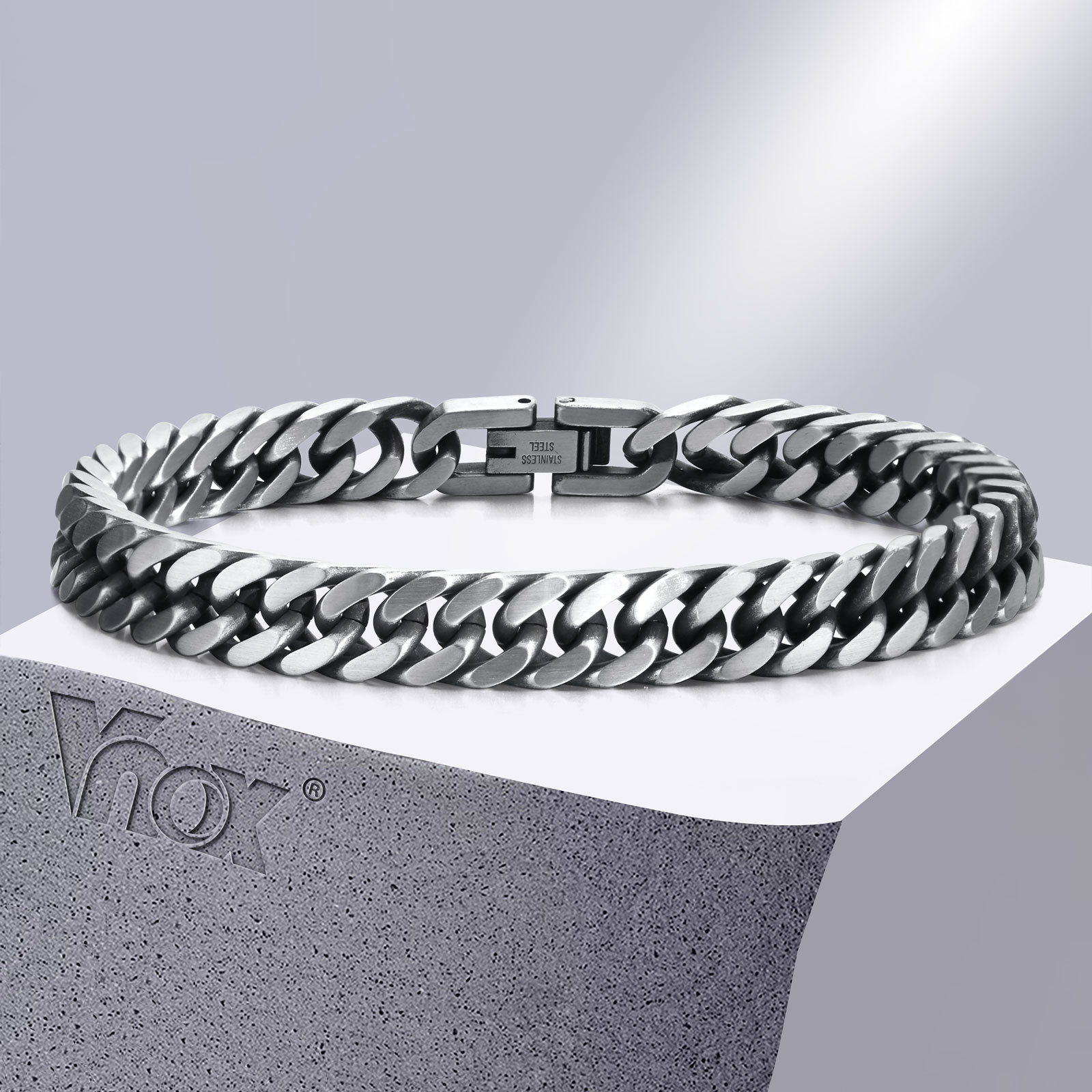 Vnox Chunky Retro Braccialetti - Ceramic Link Bracelet recensione e prezzo