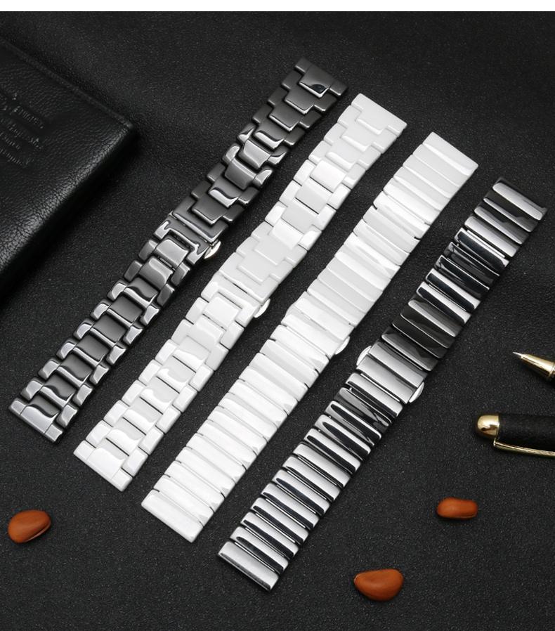 Cinturino in ceramica da 22 mm - Ceramic Link Bracelet recensione e prezzo