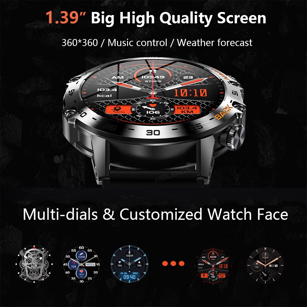 MEVADEN Steel 1.39 pollici Sma - Smartwatch Face recensione e prezzo