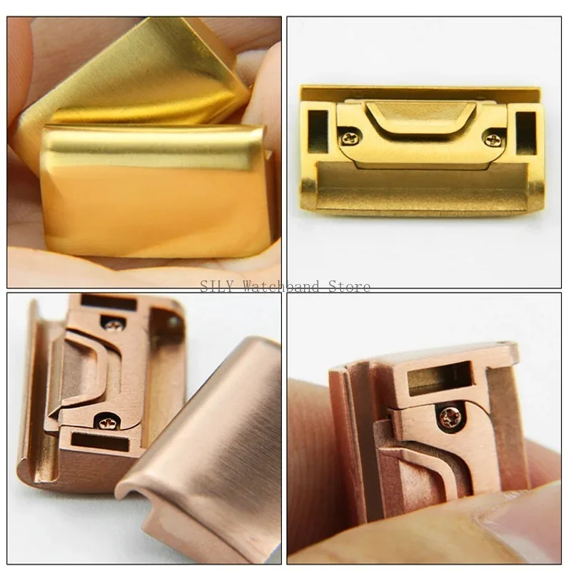2PCS Quick-Fit cinturini metal - Watch Band Connector recensione e prezzo