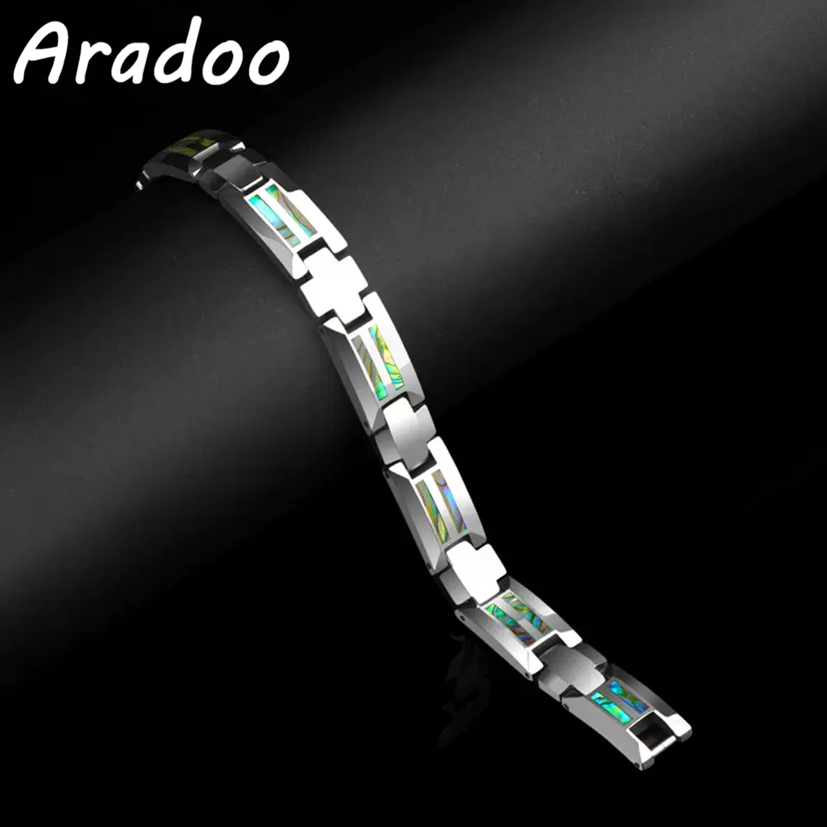 Braccialetti in acciaio al tun - Ceramic Link Bracelet recensione e prezzo
