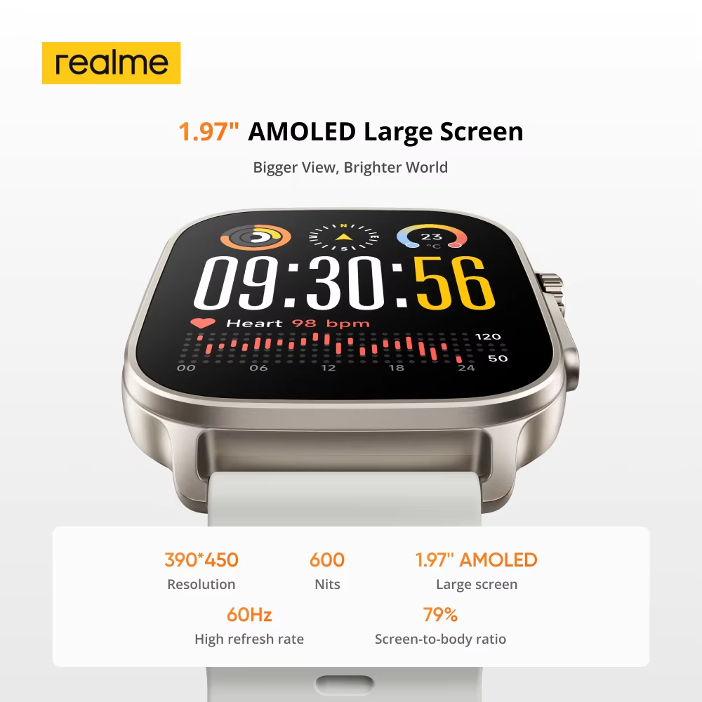 Versione globale realme watch  - Smartwatch Face recensione e prezzo