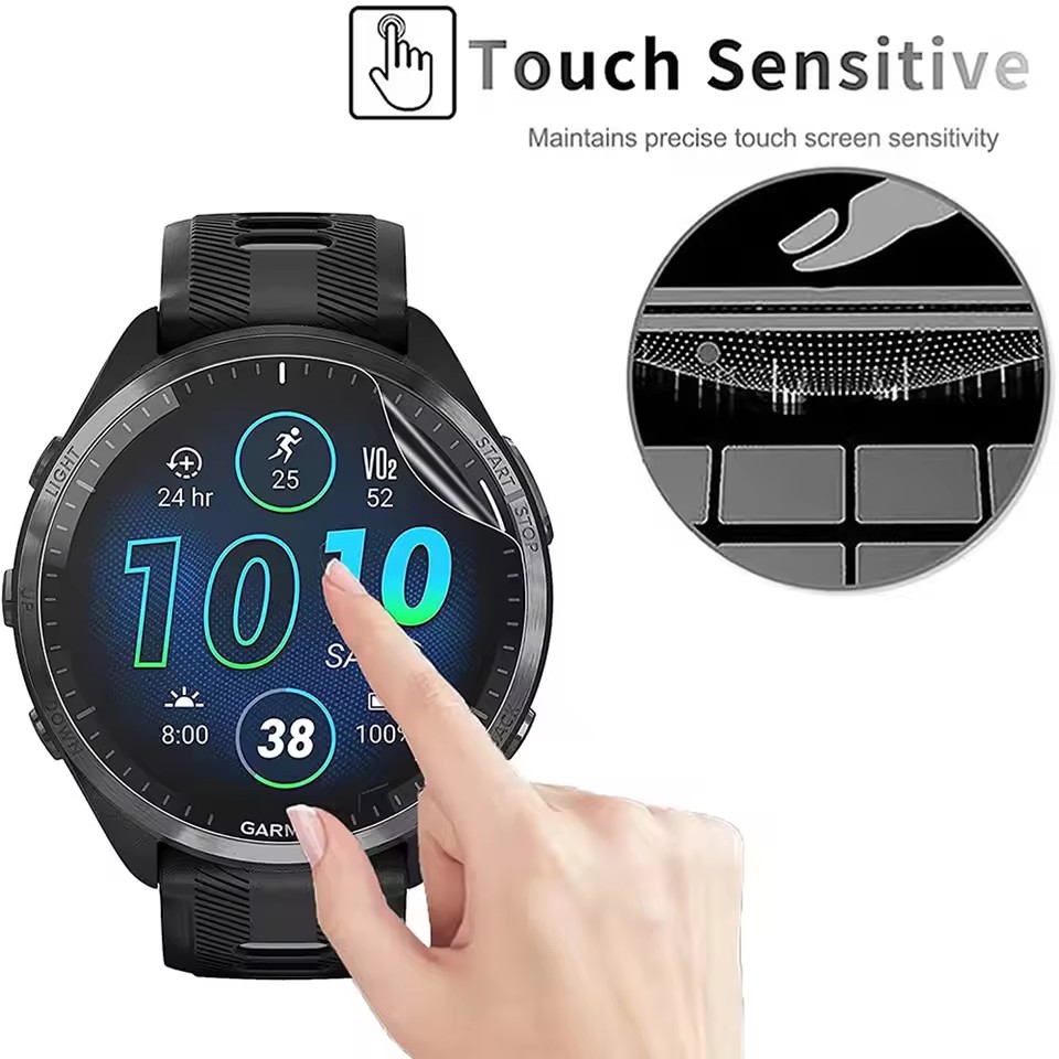 3 pezzi morbida HD idrogel pel - Garmin Smartwatch Accessories recensione e prezzo