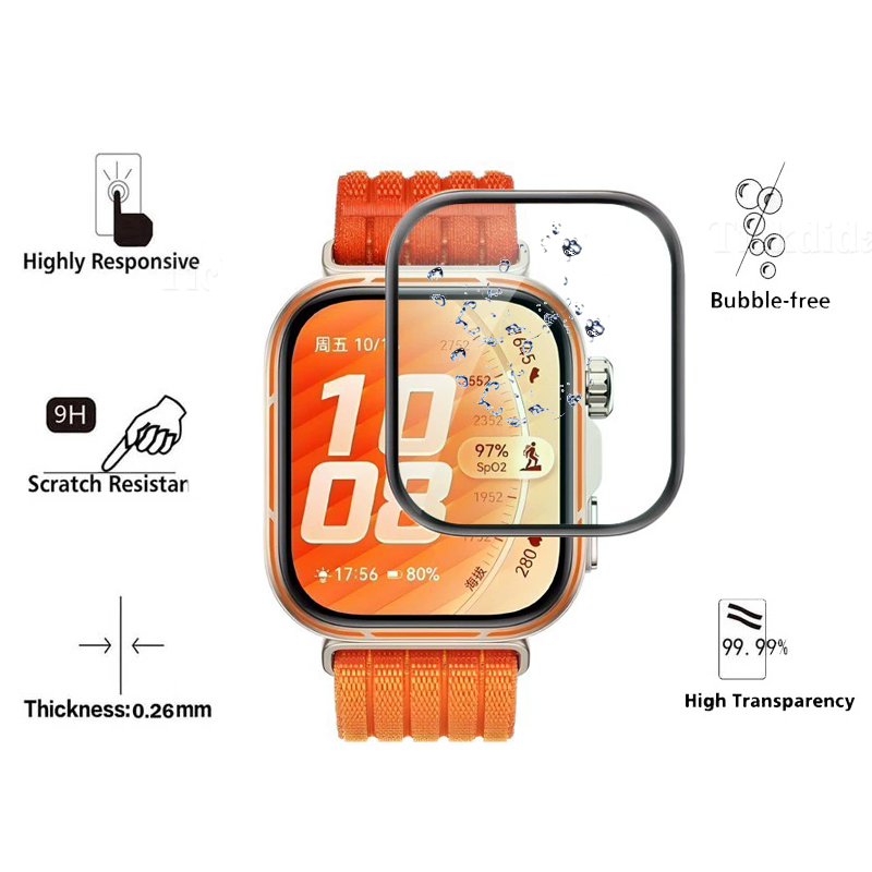Pellicola Protettiva in Vetro  - Huawei Smartwatch Accessories recensione e prezzo